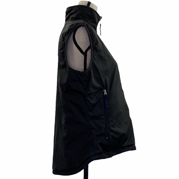 OLD Navy Athletic Reversible Black Blue Vest 1X - Picture 5 of 12